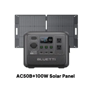 BLUETTI AC50B 448Wh 700W Solar Generator