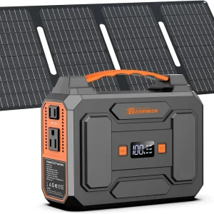 100W Portable Solar Power Station with 40W Panel